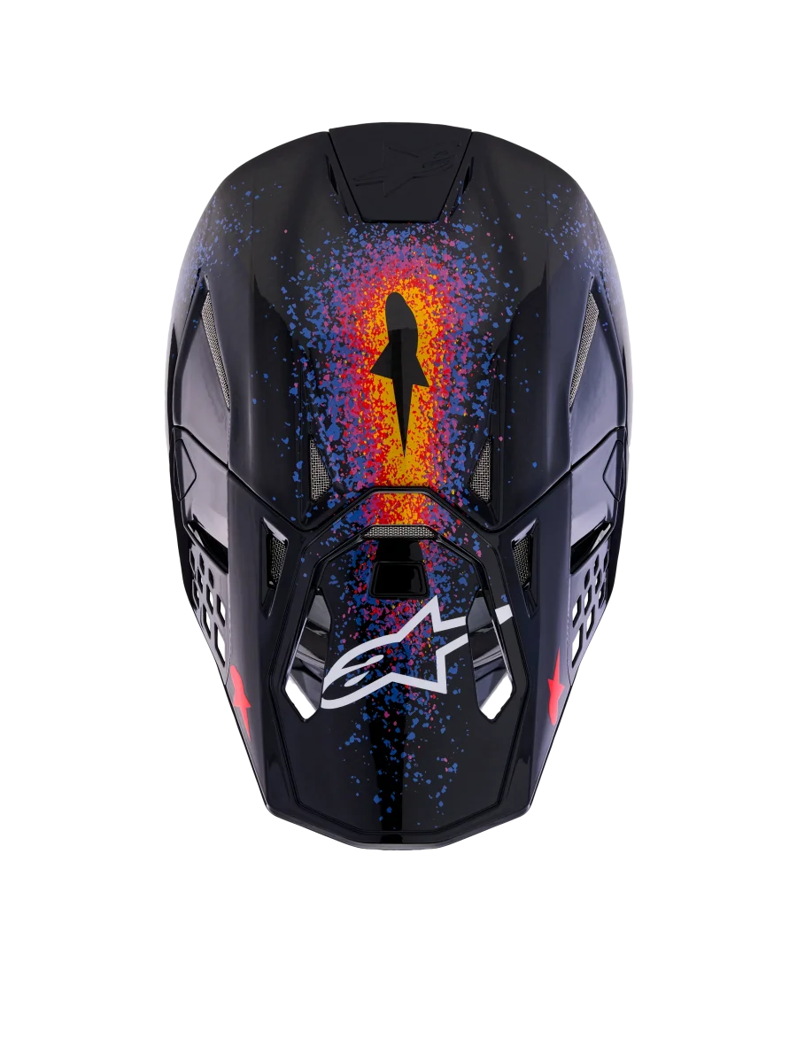 Begränsad Upplaga Supertech M10 Black Hole Hjälm ECE 22.06 - Bild 8